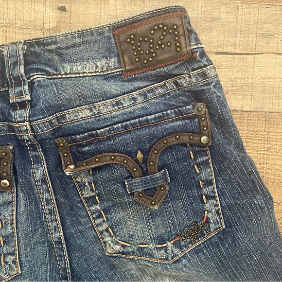 1921 Western Glove Flare JEANS, Cute Western Details - Picture 10 of 14